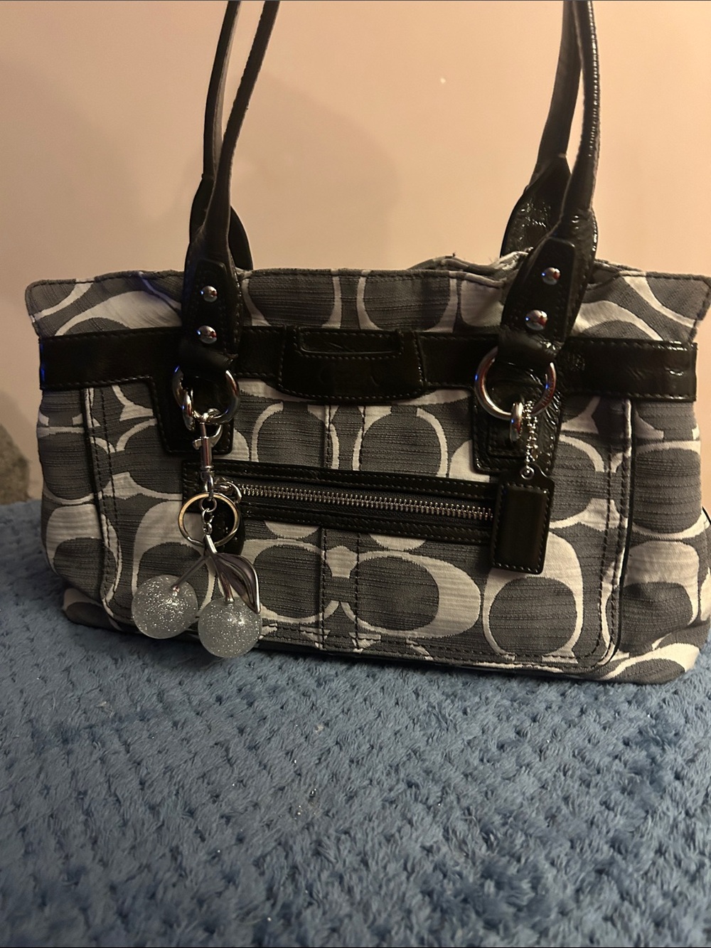 Vintage Coach Penelope Signature Satchel